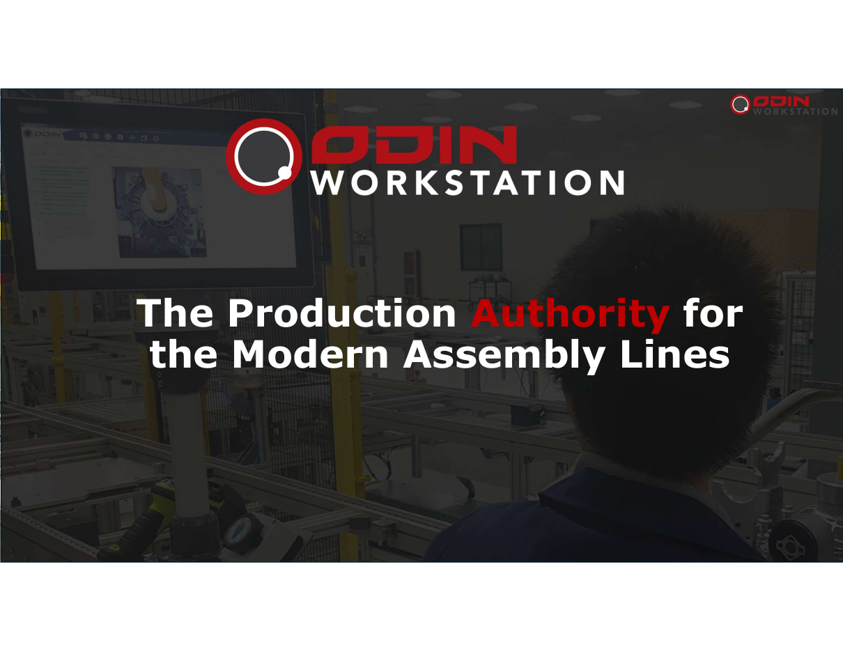 ODIN Workstation US customer deck cover